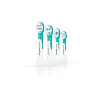 Philips Têtes de brosse d'origine Sonicare for Kids HX6034/90 pour enfants dès 3 ans Lot de 4