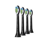Philips W2 Optimal White HX6064/11 Lot de 4 + noir + têtes de brosse soniques