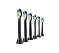 Brossettes dentaires Philips Sonicare HX6066/88 Optimal White Lot de 6 Noir Noir G