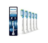 Philips Brossettes dentaires Sonicare HX9045/87 – Lot de 5 standard Blanc G