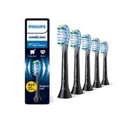 Brossette dentaire PHILIPS Sonicare lot de 4+1 - HX9045/88 black Premium Plaque Defence C3