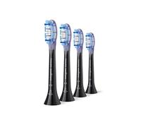 Brossettes dentaires Philips Sonicare HX9054/88 Lot de 4 Têtes de brosse à dents standard Noir Noir G