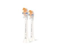 Brossette dentaire PHILIPS Sonicare lot de 2 - HX9092/87 white Premium All-in-One A3
