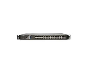 SonicWall 02-SSC-7368 Pare-feu 1U : 24x RJ-45 Gigabit Ethernet, 3x SFP+, Double USB 3.2, Sécurité 3DES/AES, Protocoles TCP/IP/HTTPS/IPSec, Routage BGP/OSPF/RIP