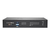 SonicWall TZ270 - Essential Edition - dispositif de sécurité - 1GbE - Programme SonicWALL Secure Upgrade Plus (2 ans d'option) - bureau