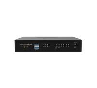 SonicWall TZ370 Pare-feu 02-SSC-6822 : 3 Mbit/s Firewall, 1.3 Gbit/s VPN, 8x RJ-45, 2x USB 3.2 Gen 1, 256 Go HDD max, 12V DC