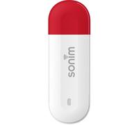 Sonim W100 Clé Internet LTE Point daccès Wi-Fi jusquà 16 appareils et e surf 4G 150 MBit/s MIMO blanc, rouge