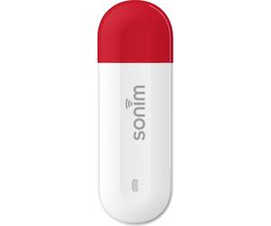 Sonim W100 Clé Internet LTE Point daccès Wi-Fi jusquà 16 appareils et e surf 4G 150 MBit/s MIMO blanc, rouge