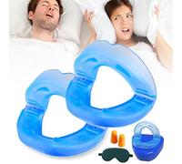Sonivita - Anti-Snoring Mouthpiece Universal Size, Honex Anti Snoring Mouthpiece Uk, Anti Snore Mouth Guards, Comfortable & Effective Anti-Snoring Device, Stop Snoring, Enjoy Deep Restful Sleep (2pcs)