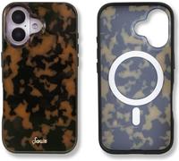 Sonix Coque pour iPhone 16 | Compatible avec MagSafe | Testé contre les chutes de 3 m | Écaille de tortue | Marron