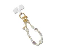 Sonix Dragonne de téléphone - Dragonne universelle détachable pour smartphone, mains libres, bracelet de téléphone portable avec languette d'attache | Perles vintage