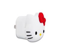 Sonix Sanrio Hello Kitty Chargeur mural | Coque en silicone 3D + adaptateur mural double port, USB-C et USB-A Charge rapide pour iPhone et plus encore