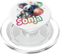 Sonja - Joli prénom de Fille avec Un Mignon Koala PopSockets PopGrip pour MagSafe