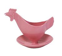 Sonja-Plastic Coquetier en forme de poule rose - Le coquetier culte fabriqué en Allemagne