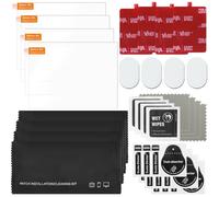 Sonku Lot de 8 pastilles adhésives 3M VHB pour caméra de tableau de bord (2 tailles), résistantes à la chaleur, avec 4 autocollants électrostatiques pour caméra de tableau de bord