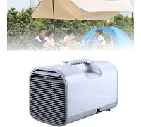 SONLED Climatiseur extérieur, climatiseur de Camping 400 W, télécommande Intelligente et contrôle du Panneau, climatiseur Mobile à Drainage Gratuit pour Camion, Camping-Car, Tente, Voyage/Camping-Car