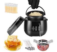 SONLED Fondoir de Cire de Bougie, fondeur de Cire électrique pour Bougies, Peut contenir 16 oz de Cire Fondue, Pot de Fusion de Cire électrique avec Valve à versement Rapide