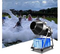 SONLED Grande Machine à Mousse pour scène, Pistolet à Neige 3000 W, équipement de fête, Machine à Bulles à Jet de tête secouée, pour fêtes en Plein air, Parc Aquatique, fête à la Piscine