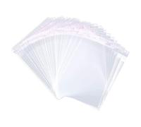 sonlpe 200pcs Sachet Plastique Transparent 120x220mm Cellophane Emballage Plastique Transparent Cellophane Alimentaire Pour Le Stockage de Biscuits Bonbons Cartes de Jeu et d'autres Articles