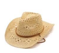 Sonnena Chapeau D'Été Homme/Femme Urbain en Tissu Respirant Modèle Fedora Pliable Protection Uv Style Cowboy Confortable Moderne Chapeau de Paille Fête Voyage Visière de Golf