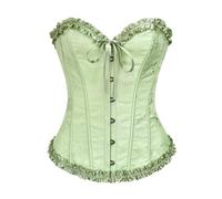 Sonnena Corset Bustier Femme Sexy Top Lacets Gothique Dentelle Floral Vintage