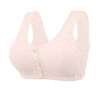 Sonnena Soutien-Gorge Boutonné Devant sans Armature, pour Yoga et Entraînement Physique