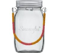 Sonnenglas® Beadwork Handle - Lampe Solaire - Pink/Yellow