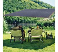 Sonnensegel - Voile d'ombrage imperméable - Résistant aux UV - Avec œillets et corde - Parfait pour extérieur, balcon, terrasse, jardin - Protection solaire pour n'importe quel espace - 3 x 8 m