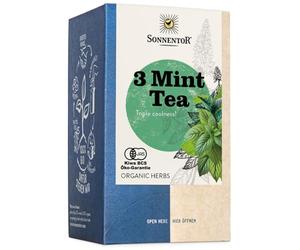 SONNENTOR: 3 menthe - 18 sachets de thé de 21,6 g
