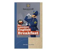 Sonnentor Thé Bio English Breakfast "Le Réveille-Matin" - 18 sachets à double chambre