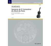 Sonnerie de St. Geneviève du Mont de Paris: violin (flute), viola da gamba (cello) and harpsichord.