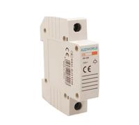 Sonnerie modulaire barre DIN 220 V, sonnette électrique de cadre, 1 module DIN, montage sur rail DIN 35 mm, pour signalisation acoustique, installations électriques