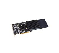 Sonnet FUS-SSD-4X4-E3S - PCIe - M.2 - pleine hauteur / pleine longueur - PCI 3.0 - Černá - Šedá - 1 jednotka(y)