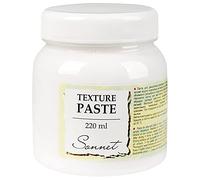 Sonnet Pâte de structure toile 220ml à l'eau Nevskaya Palitra | Pâte de structure base eau 220 ml, pour acrylique, huile et tempera, crée reliefs et textures sur toile, bois et carton