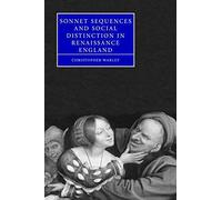 Sonnet Sequences And Social Distinction In Renaissance England