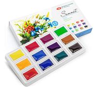 Sonnet Set de Peinture Aquarelle 12 Aquarelles pour la Florale et Botanique | Fabriqué par Nevskaya Palitra