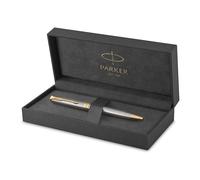 Sonnet Stylo à bille original Parker en acier inoxydable, série encre noire, sty
