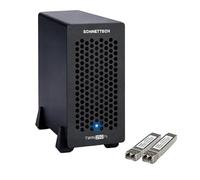 Sonnet Twin25G T5 Adaptateur Thunderbolt 5 vers Double Ethernet 25Gb - Adaptateur réseau 25GbE avec 2 transceivers SFP28 pour Mac, Windows et Linux