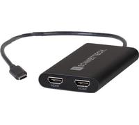 Sonnet USBC-DHDMI Adapter de câble de vidéo USB type A 2 x HDMI Noir