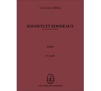 Sonnets et rondeaux. Quatuor à Cordes. Set de partitions