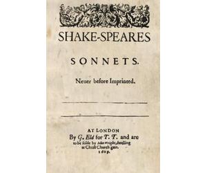 SONNETS - First Edition Experience - Facsimile