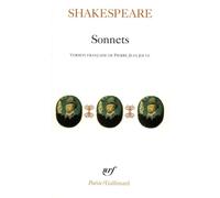 William Shakespeare – Sonnets – Livre – Gallimard