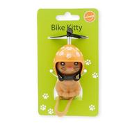 Winkee Sonnette à vélo Chat en caoutchouc Multicolore G
