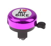 Sonnette à Vélo I Love My Bike Cloche Klaxon en Alliage pour Enfant Adulte