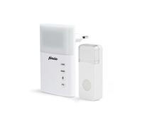 Sonnette Alecto ADB-19 sans fil Plug-in 220v 36 Mélodies / Indicateur LED Blanc Blanc