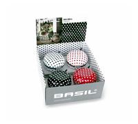 Basil Big Polkadot 80 Mm Bike Bell 4 Units Argenté