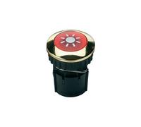 Bouton de sonnette simple Grothe 63042 or 12 V/1,5 A