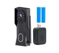 Sonnette Camera, Tuya Smart Home vidéo Sonnette caméra extérieure sans Fil Sonnette interphone for la sécurité à Domicile Protection Porte Cloche