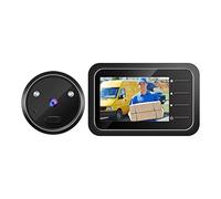 Sonnette Camera, Vidéo Judas Sonnette caméra vidéo-Oeil Enregistrement Automatique électronique Nuit Vue numérique Porte téléspectateur entrée sécurité à Domicile