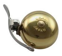 Cloche Mini Suzu Crane Bell Co. Pour Vélo Or, Look Rétro, Ø 45mm